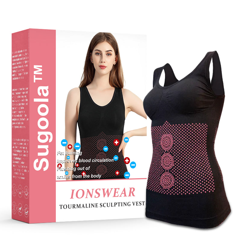 Sugoola™️ IONsWear Tourmaline Sculpting Vest